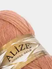 Коралловый меланж пряжа Alize Angora Gold 20% шерсти 80% Акрила 100г 550м (Часть 1)