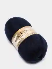 Темно-синий пряжа Alize Angora Gold 20% шерсти 80% Акрила 100г 550м (Часть 1)