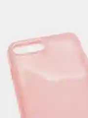 Багровый чехол для Apple iPhone 7+, 8+, силиконовый