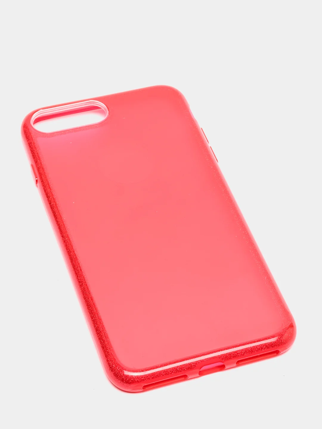 Алый чехол для Apple iPhone 7+, 8+, силиконовый