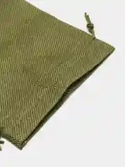 Лесной зеленый льняные подарочные мешочки. Подарочная упаковка: 7х9, 10х14, 13х18, 15х21, 20х28 см