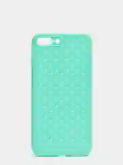 Голубой чехол для Apple iPhone 7+, 8+, силиконовый