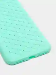 Голубой чехол для Apple iPhone 7+, 8+, силиконовый