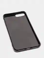 Бежевый меланж чехол для Apple iPhone 7+, 8+, силиконовый