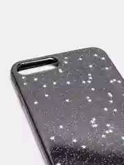 Бежевый меланж чехол для Apple iPhone 7+, 8+, силиконовый