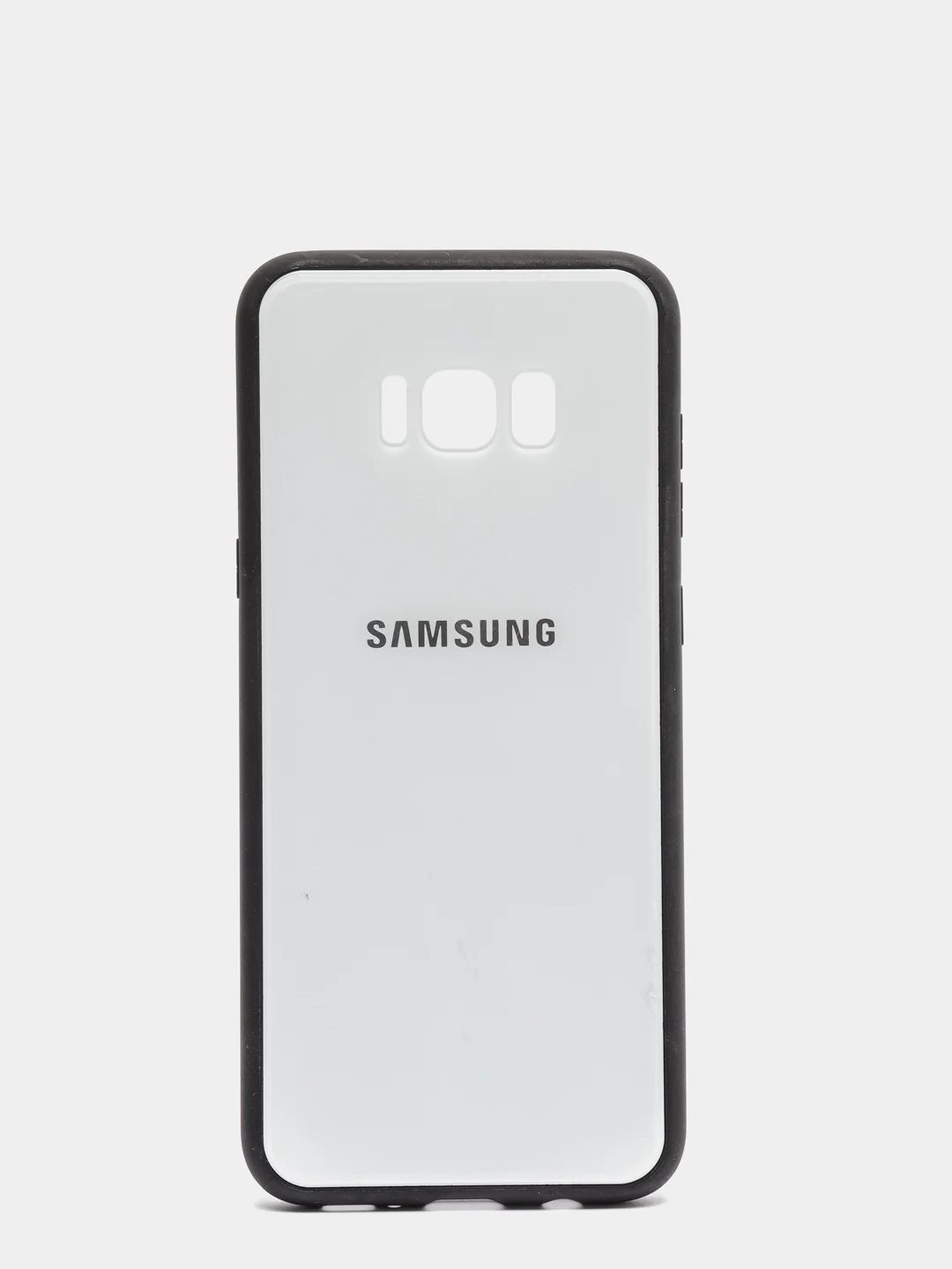 Белый чехол для Samsung S8  силиконовый