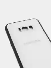 Белый чехол для Samsung S8  силиконовый