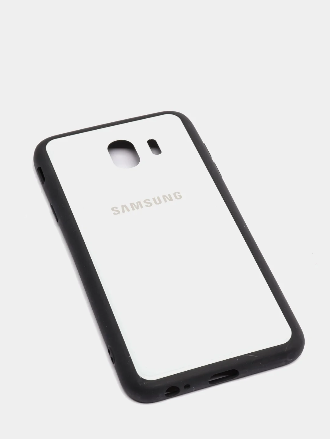 Белый чехол для Samsung J4 2018, силиконовый
