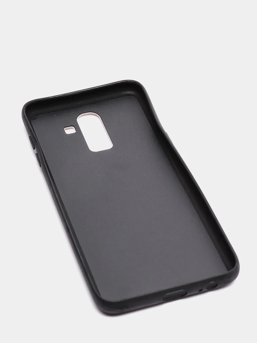 Красный чехол для Samsung J8 / j8 2018 glass +силикон