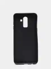 Красный чехол для Samsung J8 / j8 2018 glass +силикон