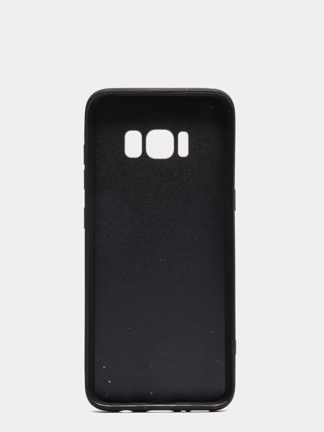 Алый чехол для Samsung S8  силиконовый