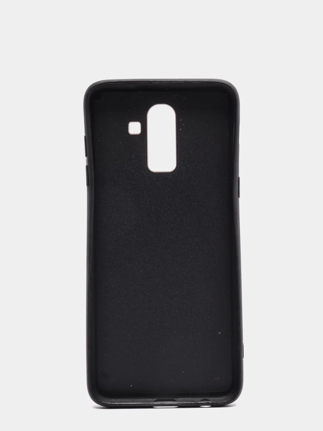 Розовый чехол для Samsung J8 / j8 2018 glass +силикон