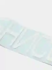 Черный наклейка на авто "УЛЫБНИСЬ"