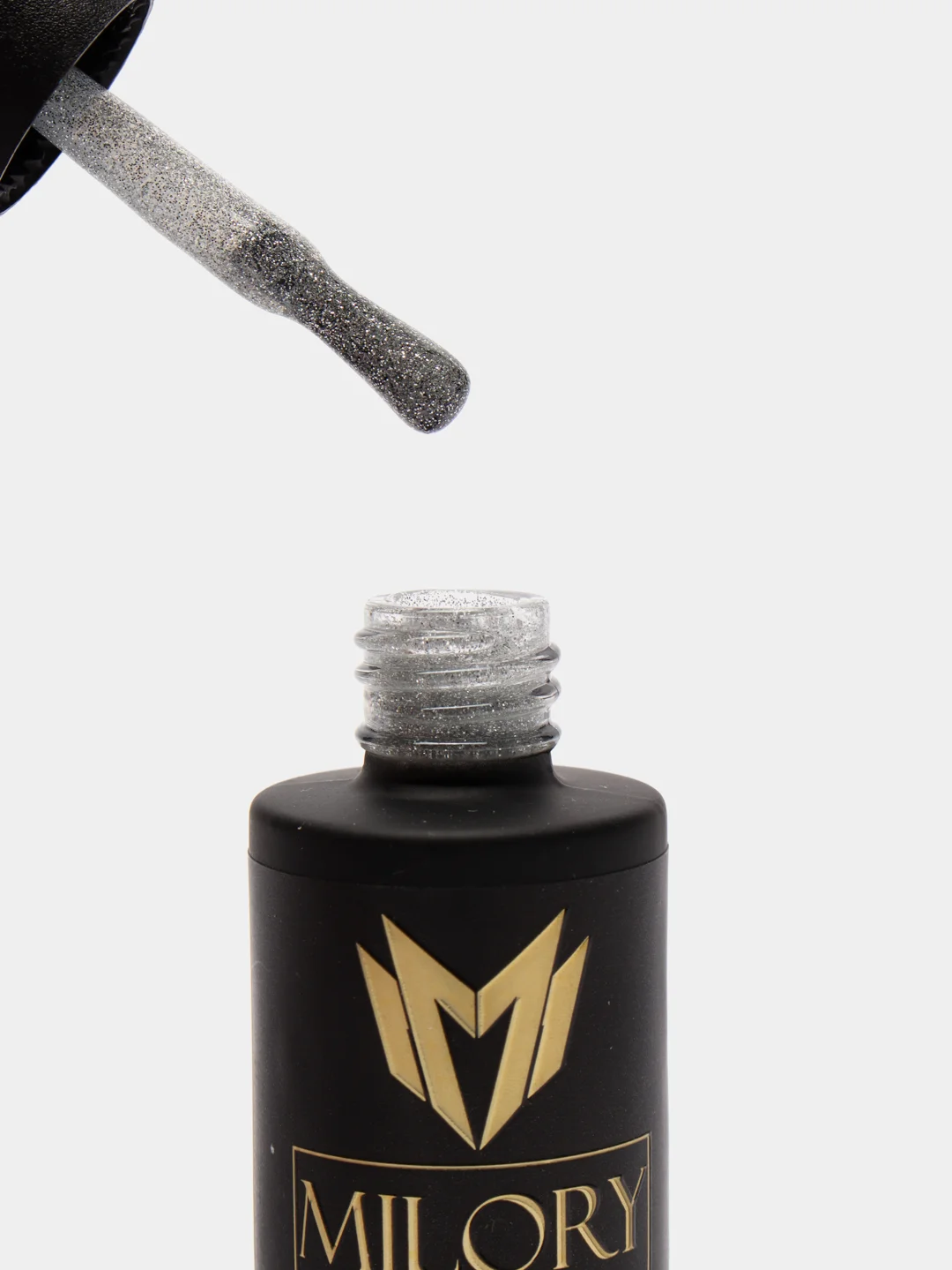 Milory, гель-лак Sparks Collection №02, серебро, 10 г