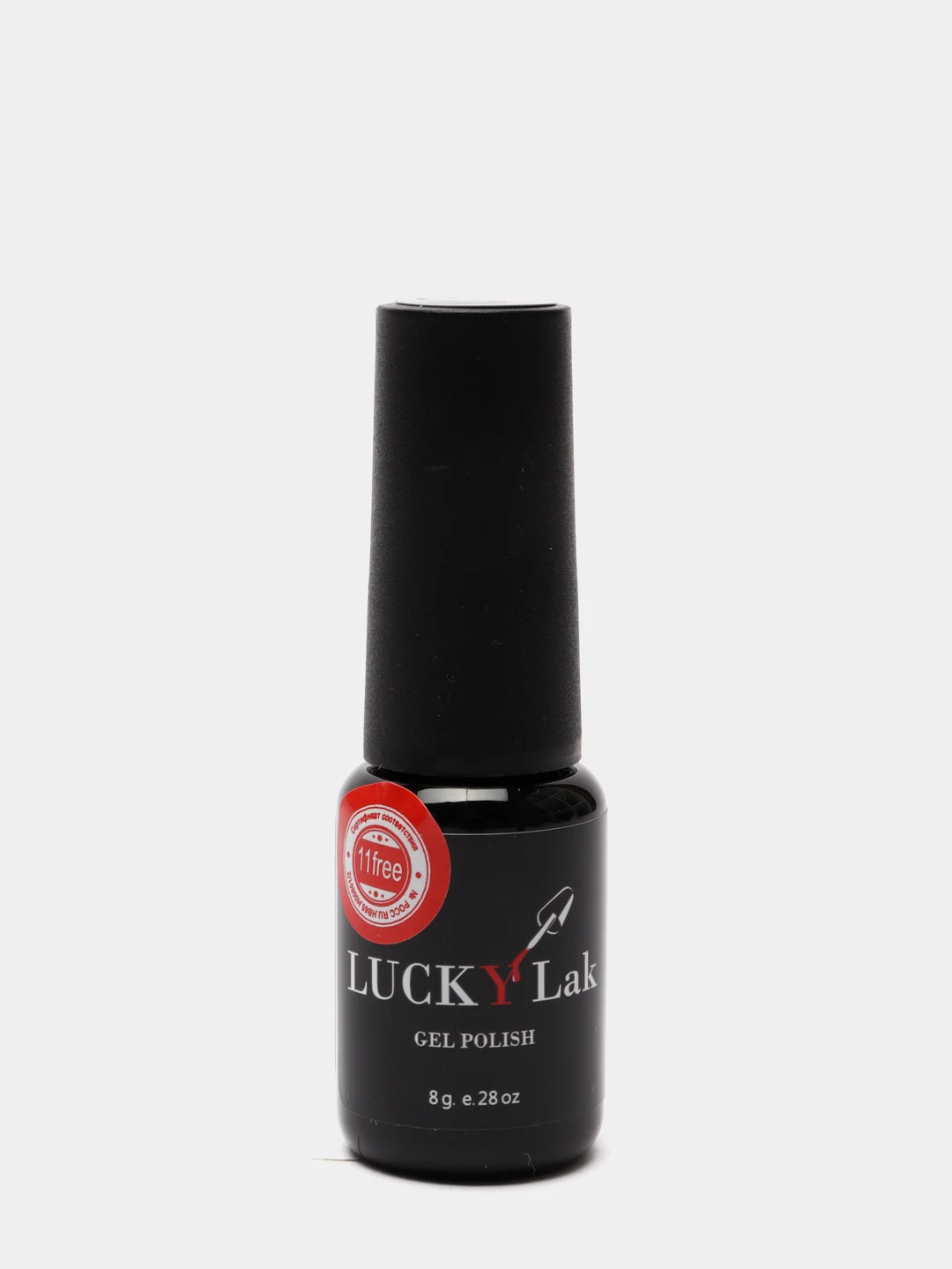 Гель лак для ногтей, гель-лак LuckyLak classic №055, 8g, сиреневый для маникюра и педикюра