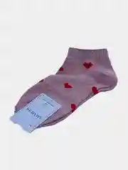 Пудровый носки женские, короткие