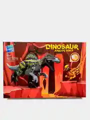 Конструктор Динозавр Парк Юрского периода "Spinozaurus&Stix Dragon" со звуковыми эффектами