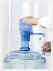 Помпа для воды электрическая/механическая, голубая