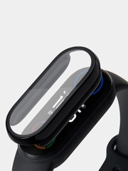 Защитная накладка со стеклом для Xiaomi Mi Band 6, 5, 4