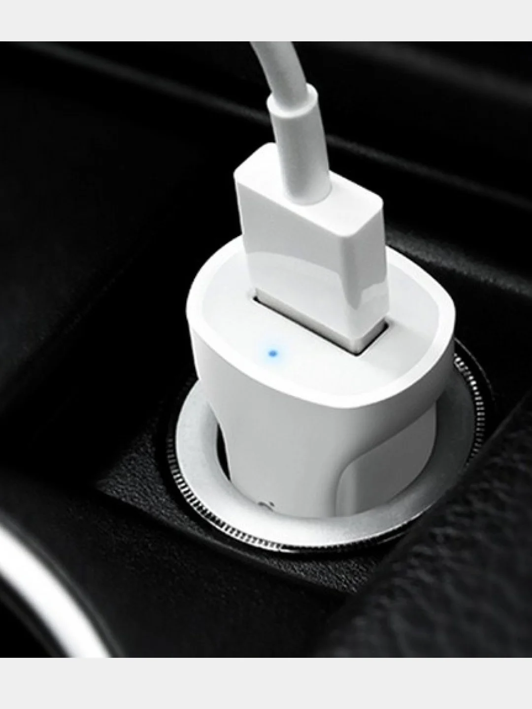 Автомобильное зарядное устройство HOCO Z2 (с кабелем MicroUSB)