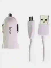 Автомобильное зарядное устройство HOCO Z2 (с кабелем MicroUSB)