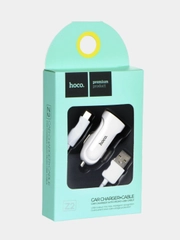 Автомобильное зарядное устройство HOCO Z2 (с кабелем MicroUSB)