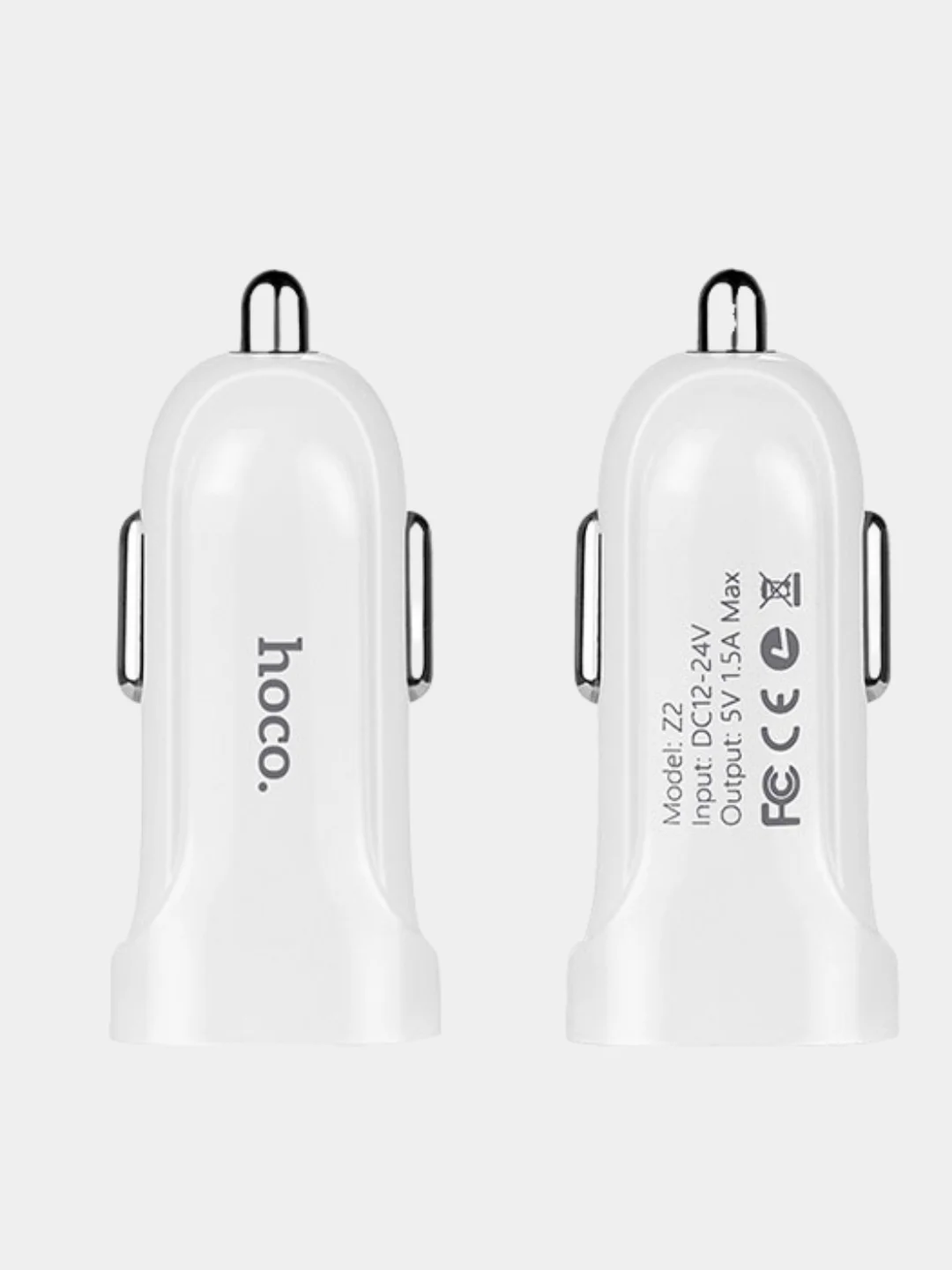 Автомобильное зарядное устройство HOCO Z2 (с кабелем MicroUSB)