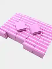 Фуксия баф мини для ногтей, 50 штук