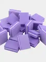 Фиолетовый баф мини для ногтей, 50 штук