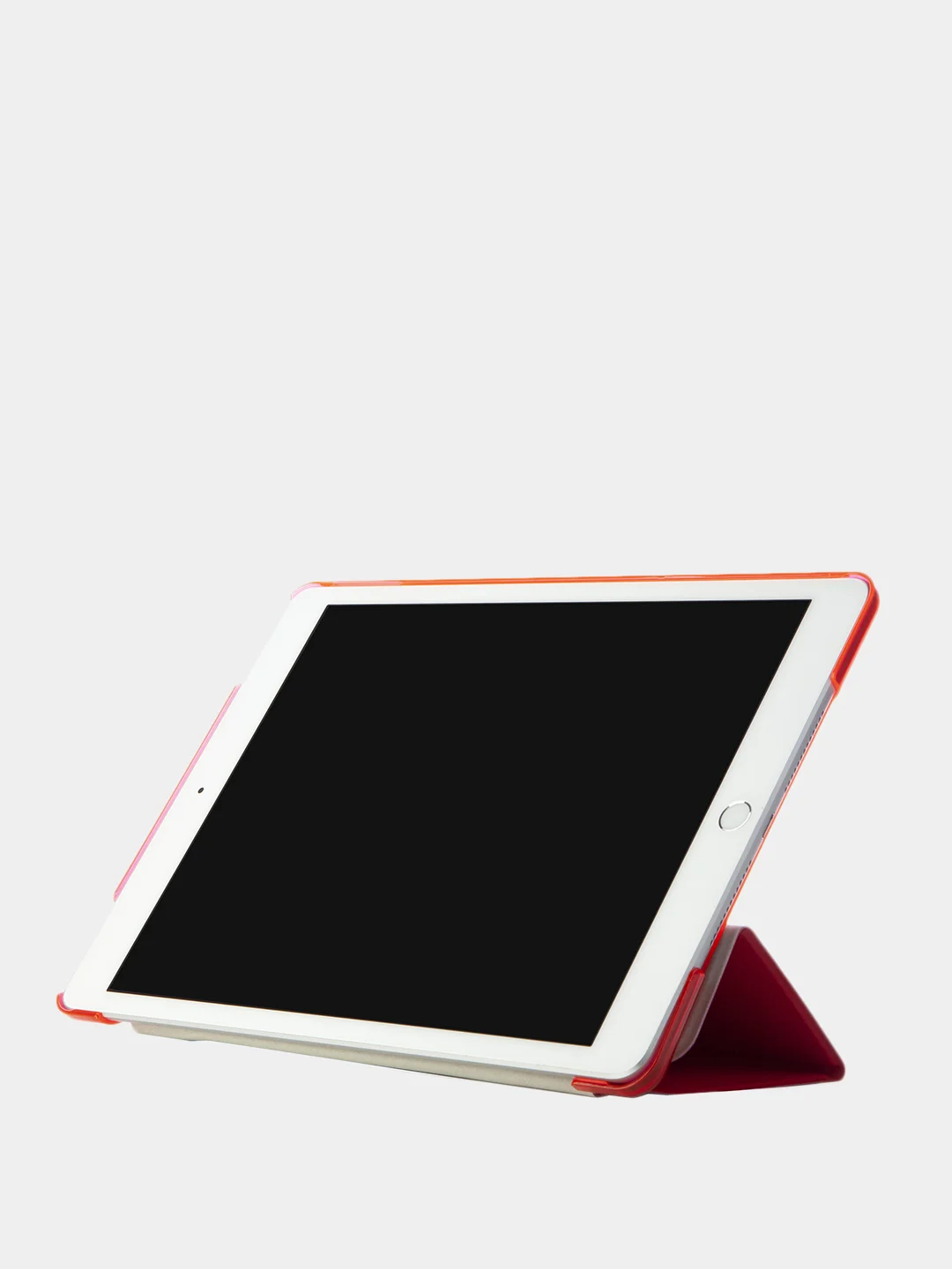 Красный чехол-книжка для планшета Apple iPad 10.2 7/8/9 поколения 2019/2020/2021 пластик КАРТОФАН