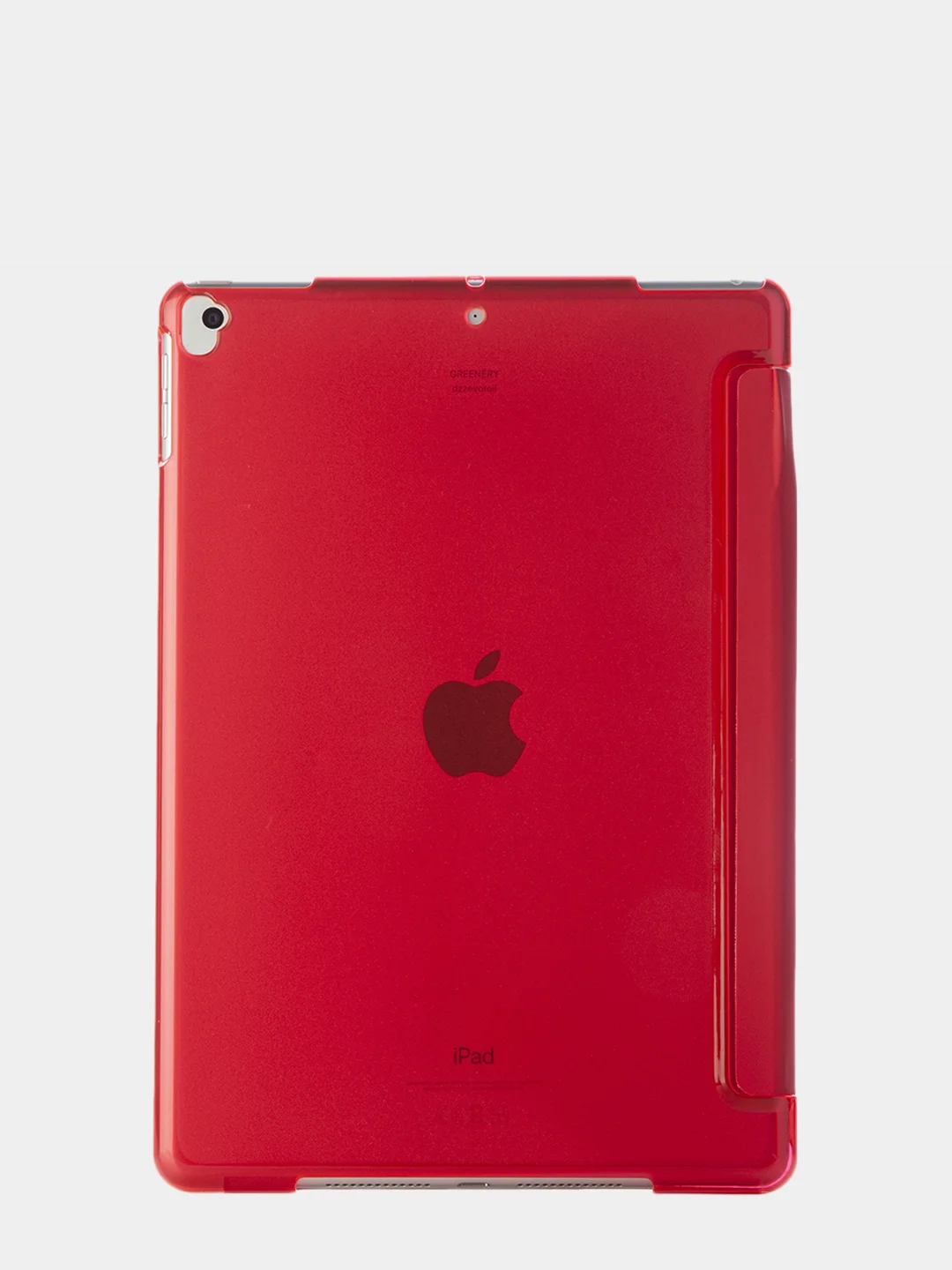 Красный чехол-книжка для планшета Apple iPad 10.2 7/8/9 поколения 2019/2020/2021 пластик КАРТОФАН