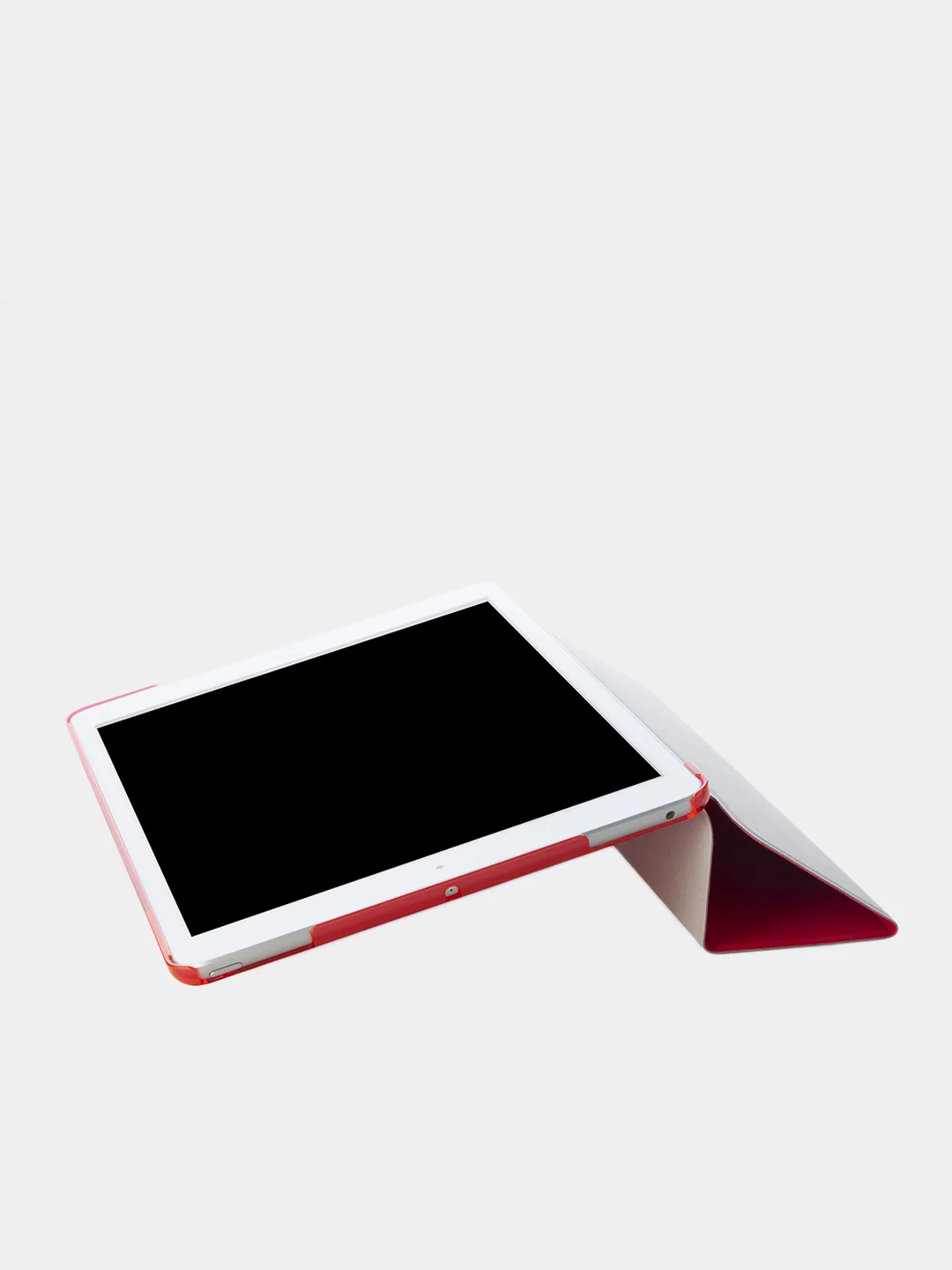 Красный чехол-книжка для планшета Apple iPad 10.2 7/8/9 поколения 2019/2020/2021 пластик КАРТОФАН