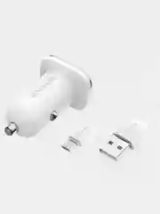 Автомобильное зарядное устройство Borofone BZ12 (2хUSB, 2.4А+кабель MicroUSB)
