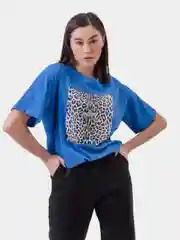 Футболка женская с принтом, oversize