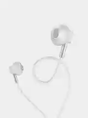 Белый наушники с микрофоном HOCO M57 3.5mm Jack