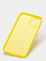 Желтый чехол iPhone 11 13 12 Pro Mini силиконовый ( Айфон Про Мини )
