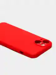 Красный чехол iPhone 11 13 12 Pro Mini силиконовый ( Айфон Про Мини )