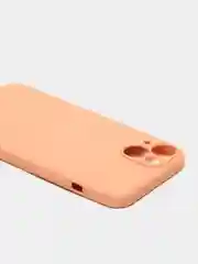 Бежевый чехол iPhone 11 13 12 Pro Mini силиконовый ( Айфон Про Мини )