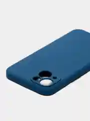 Темно-синий чехол iPhone 11 13 12 Pro Mini силиконовый ( Айфон Про Мини )
