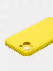 Желтый чехол iPhone 11 13 12 Pro Mini силиконовый ( Айфон Про Мини )