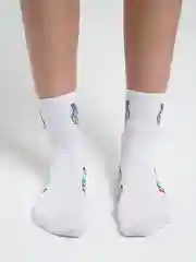 Белый носки женские средней длины