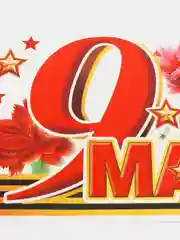 Набор наклеек для декорирования автомобиля. "9 Мая"