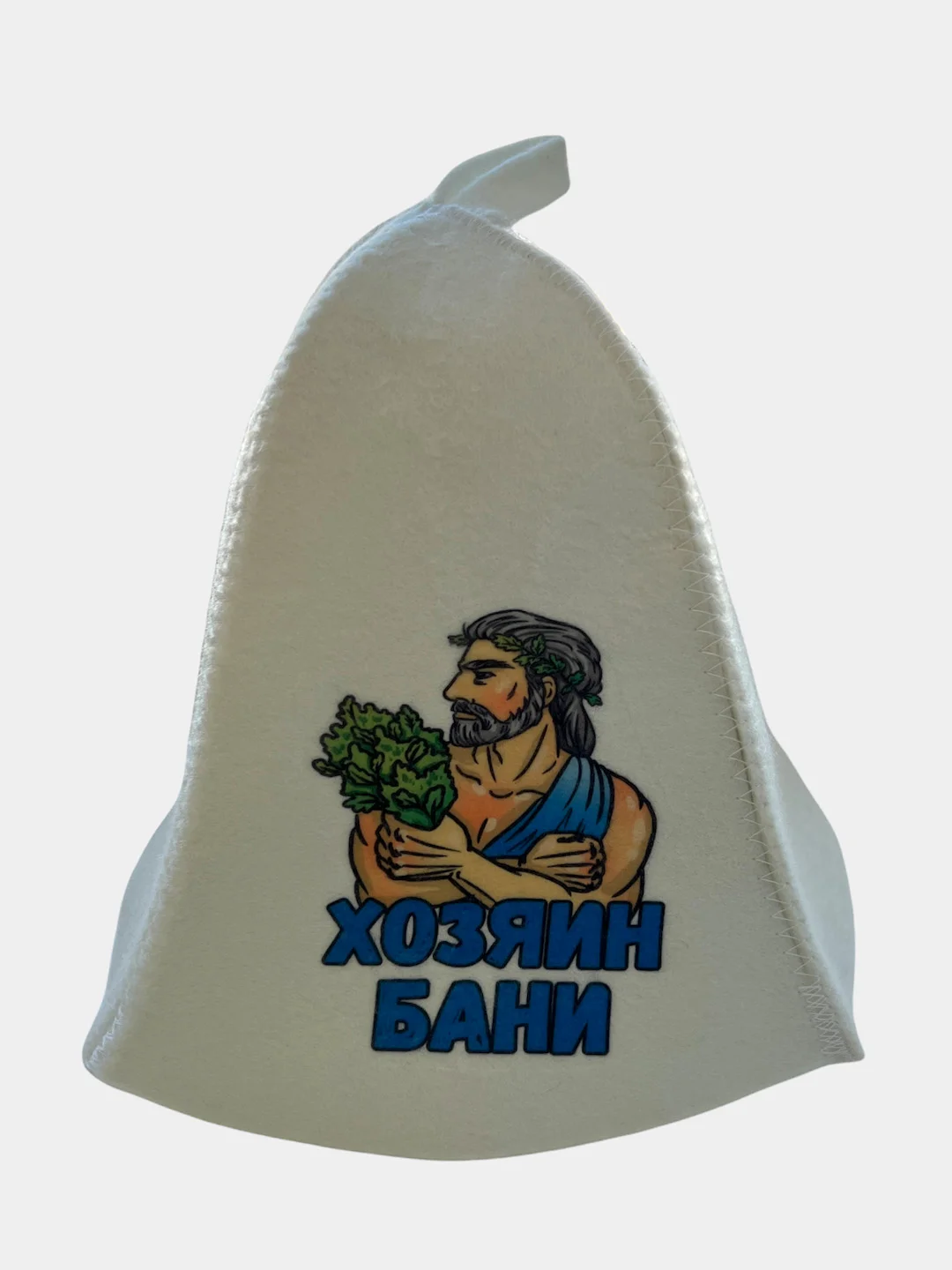Алый шапка для бани и сауны, с надписью