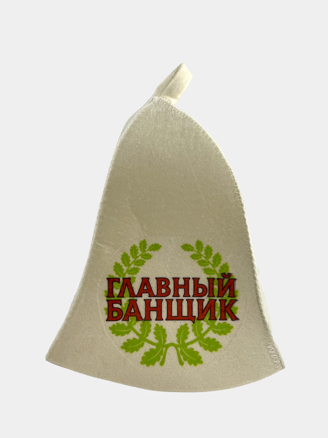 Алый шапка для бани и сауны, с надписью