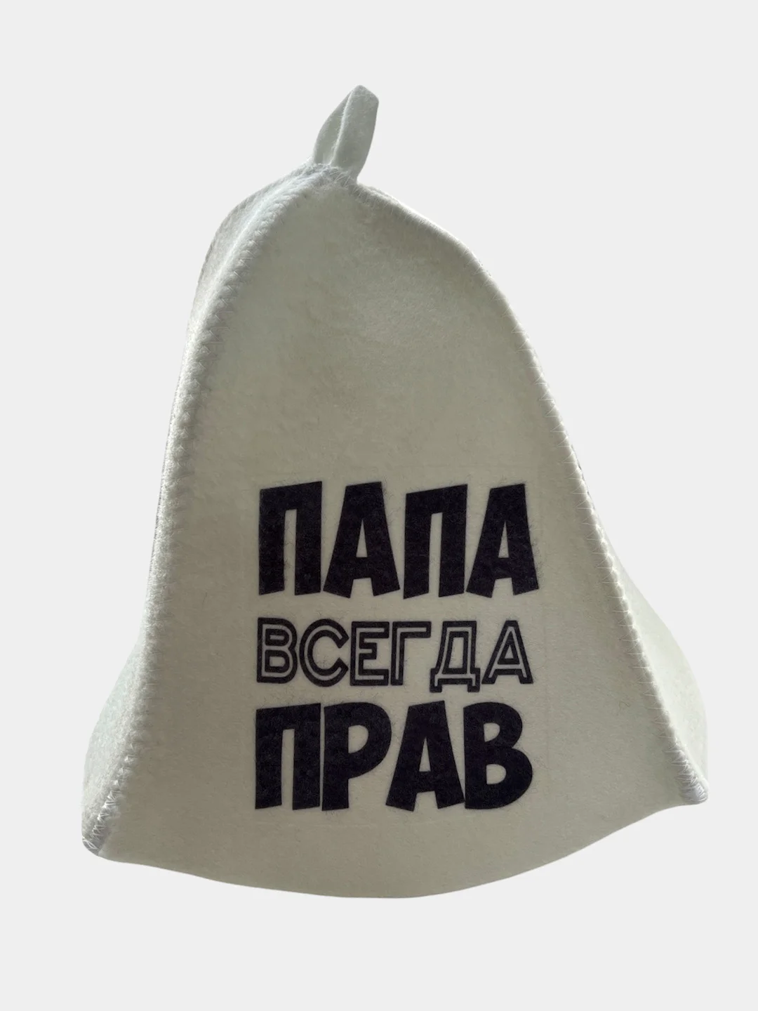Салатовый шапка для бани и сауны, с надписью