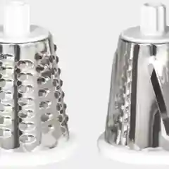 Терка-овощерезка SA-VS02G-4, зеленая, 4 насадки