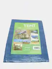 Тент защитный, 3 х 2 м, плотность 60 г/м, люверсы шаг 1 м, голубой
