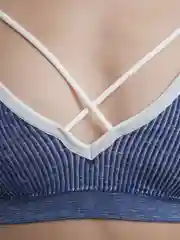 Синий топ женский, без застежек