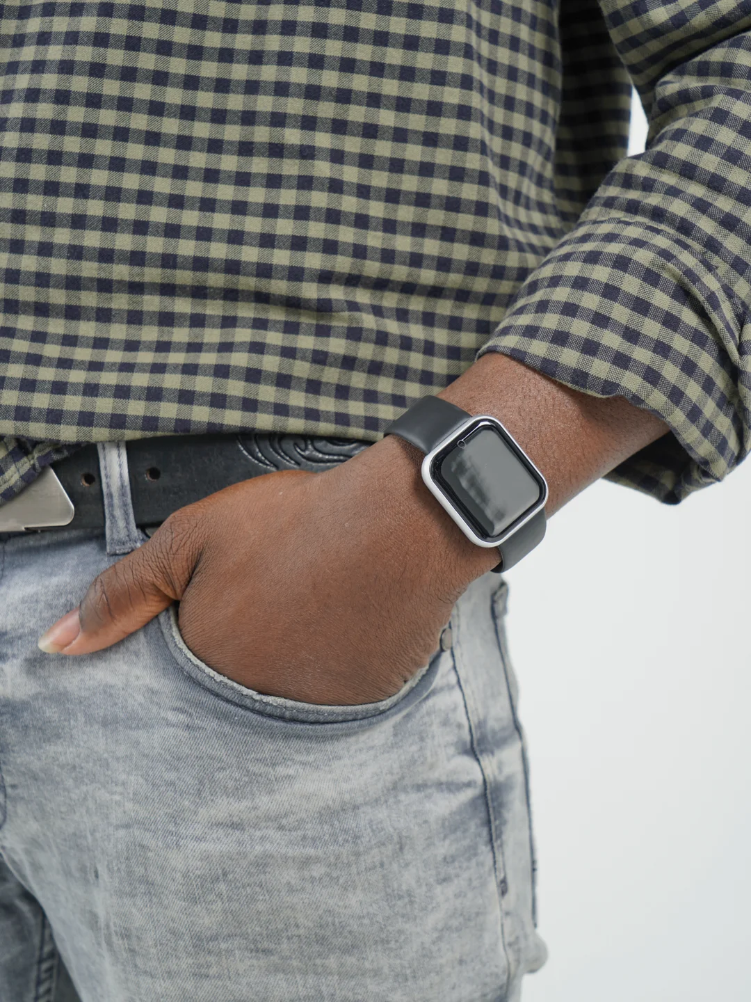 Серебряный смарт-часы Smart Watch, унисекс, разные цвета