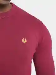 Бордовый джемпер подростковый мужской